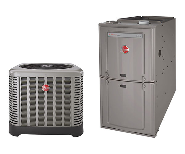 2 Ton Rheem RA1424AJ1NA 15 SEER with R801TA050314MSA Air Handler