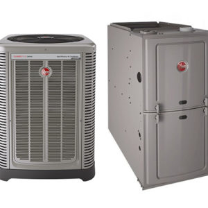 2 Ton Rheem RA1724AJ2CB 17 SEER with R802VA050317MSA Air Handler