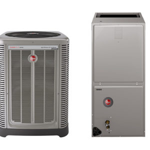 2 Ton Rheem RA1724AJ2CB 17 SEER with RHMV2421MEACJA Air Handler