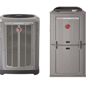 2 Ton Rheem RA2024AJVCB 20 SEER with R802VA100521MSA Air Handler