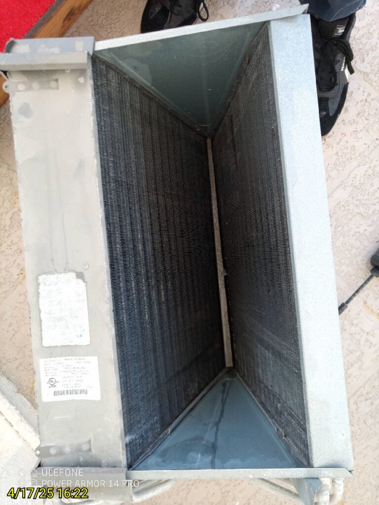 Evaporator Coil Cleaning