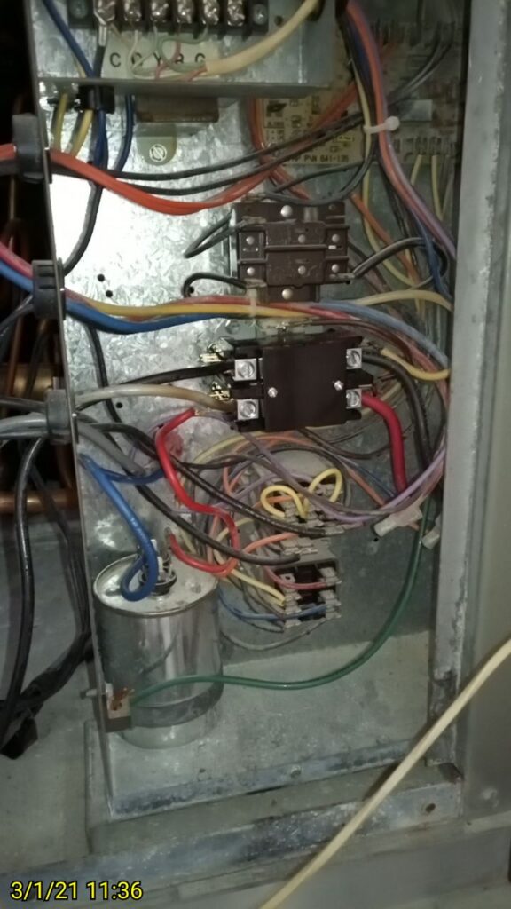 Contactor and Capacitor Replacement