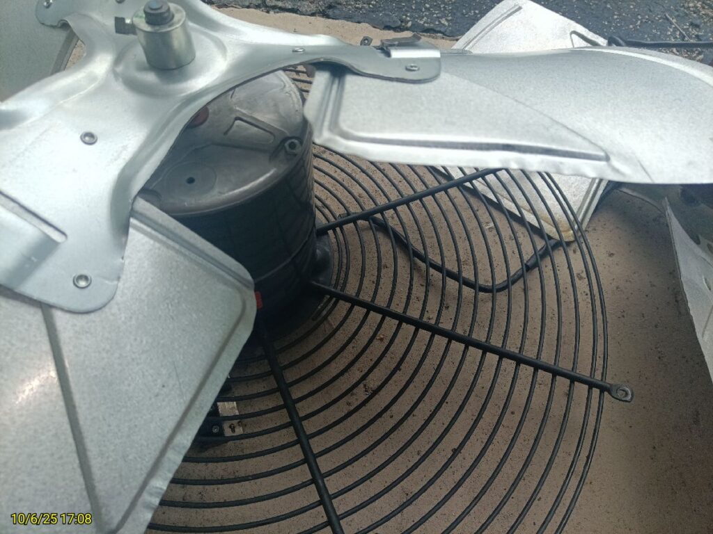 Condenser Fan Motor Replacement After