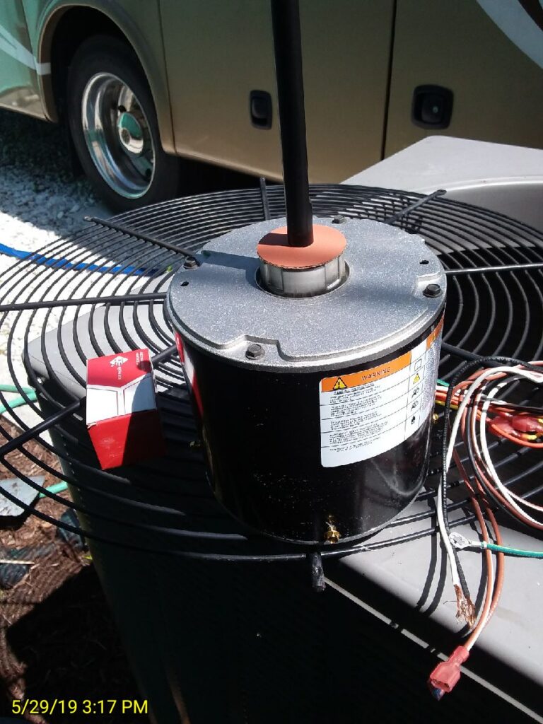 Condenser Fan Motor Replacement