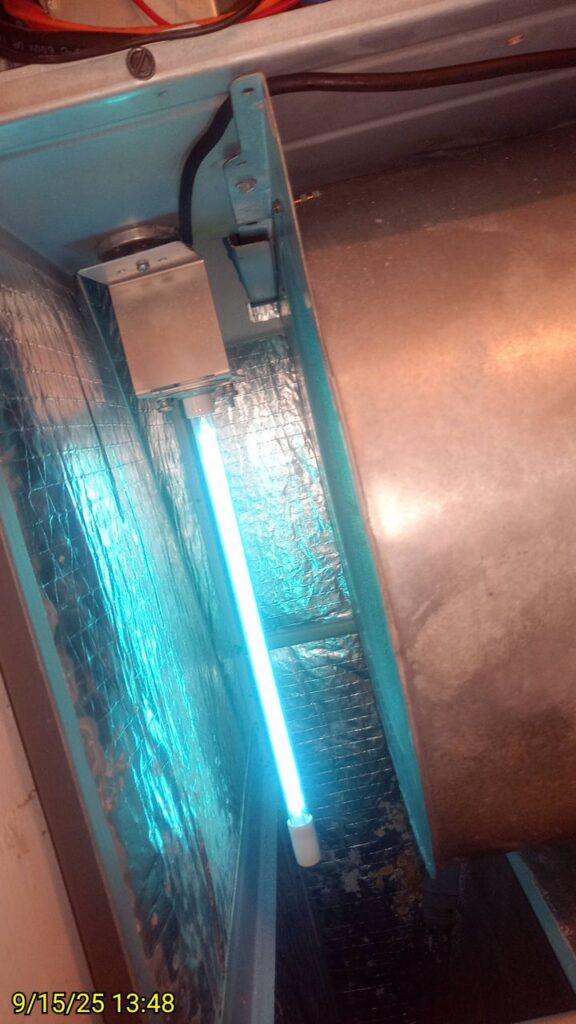 UV Light Installation (Air Quality)