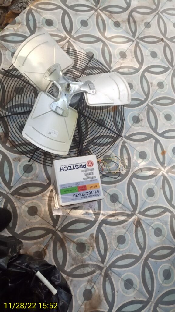 Condenser Fan Replacement