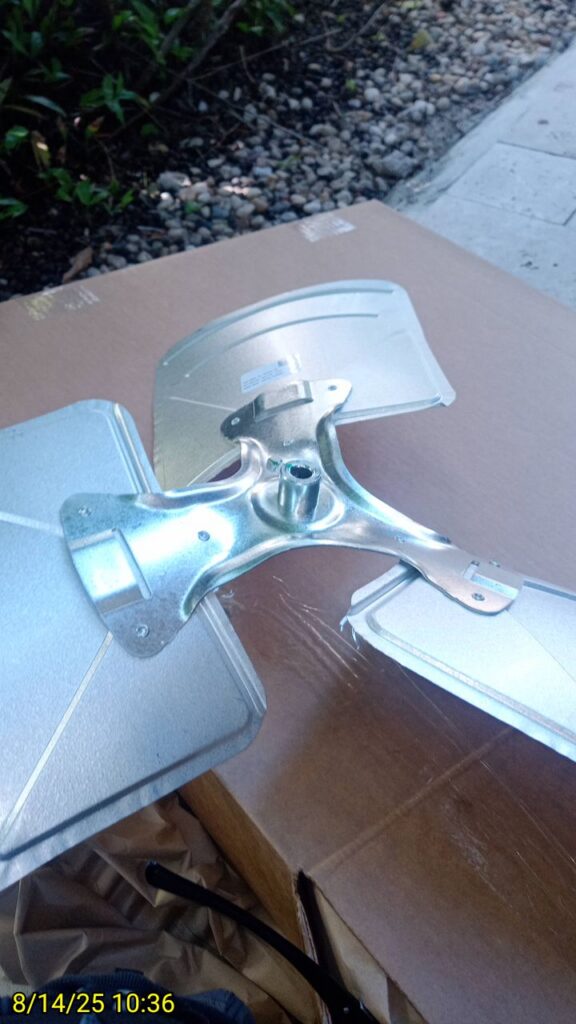 Condenser Fan Motor Replacement