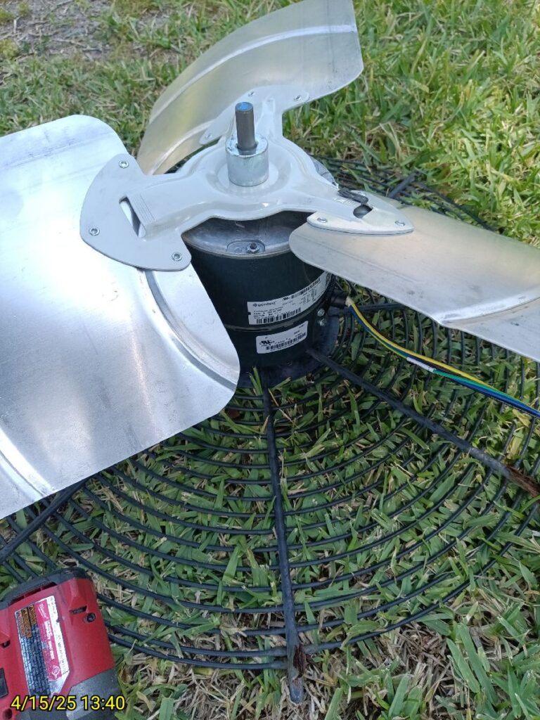 Condenser Fan Blade Replacement