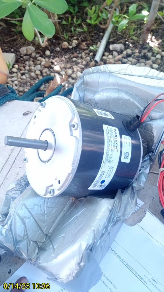 Condenser Fan Motor Replacement