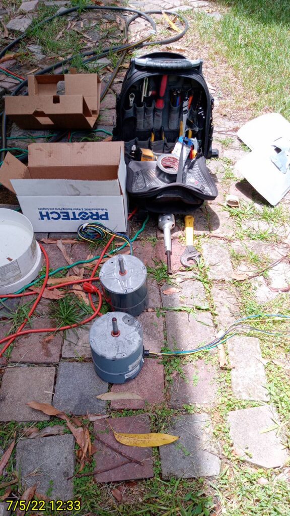 Condenser Fan Motor Replacement
