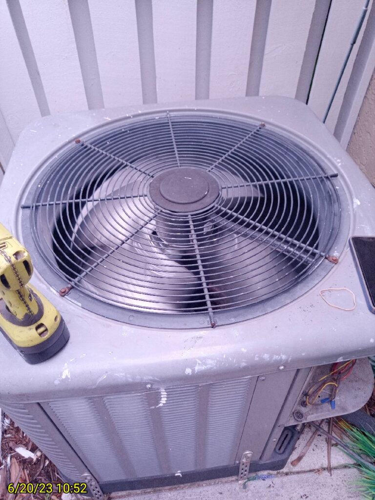 Condenser Fan Motor Replacement